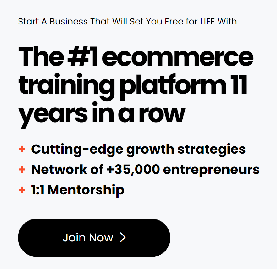 Amazing Academy eCommerce business platform